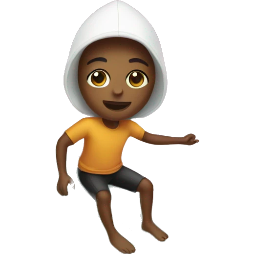 My boo on a surfboard emoji