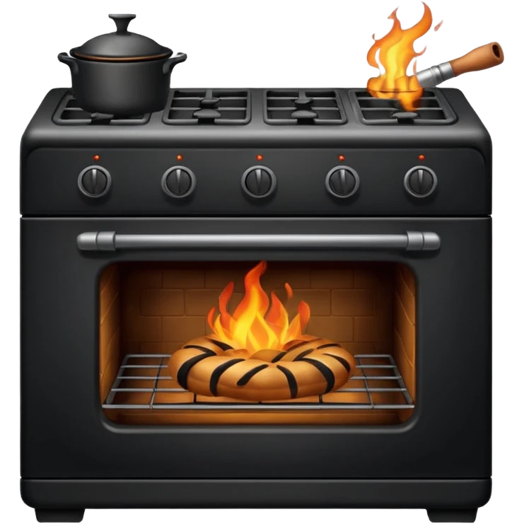 burnt oven emoji