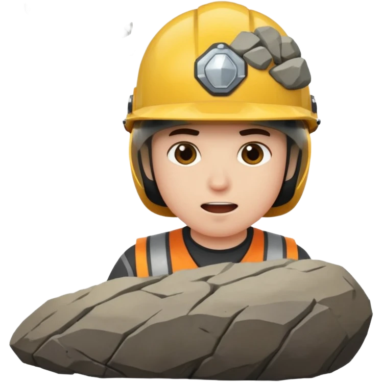 pero tiene que representar un accidente. un objeto golpeando el casco de la persona, o un brazo atrapado  emoji