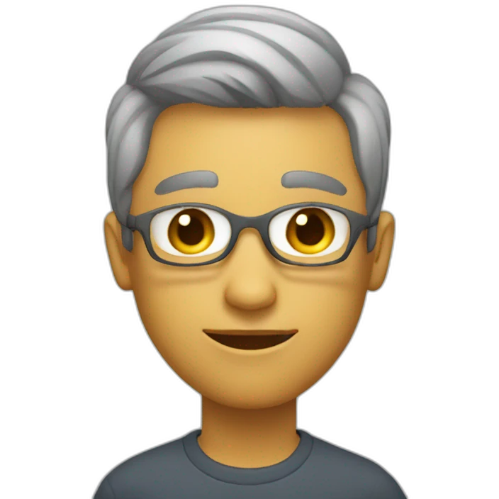 UX UI Designer without glasses  emoji