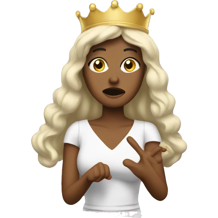 ticket drama queen  emoji