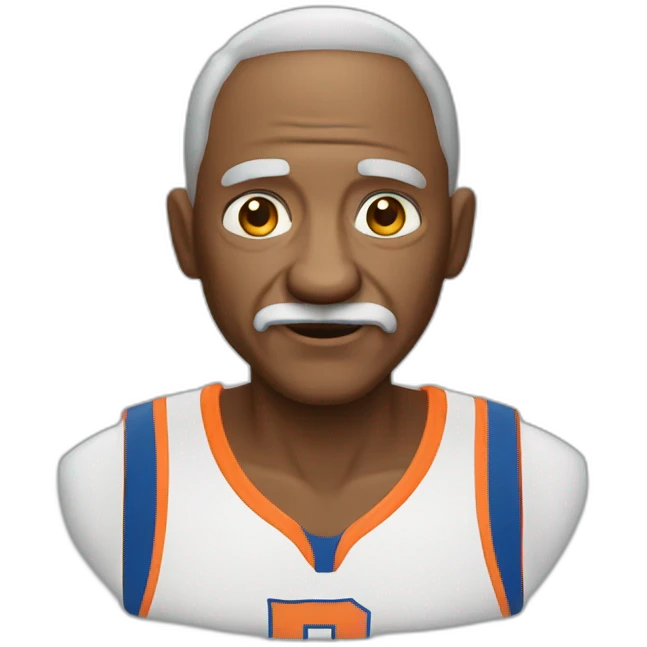 old man basquetball emoji