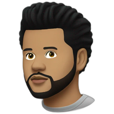 The weeknd emoji