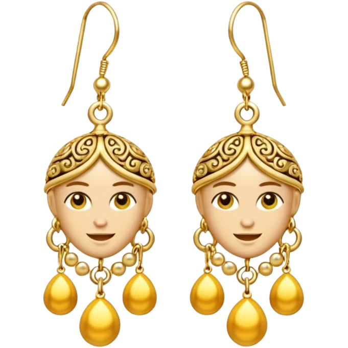 Earrings emoji emoji