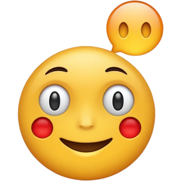 White background emoji