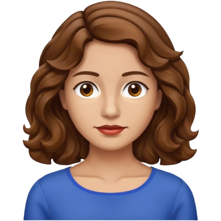 Beautiful Cuban American brown hair  emoji