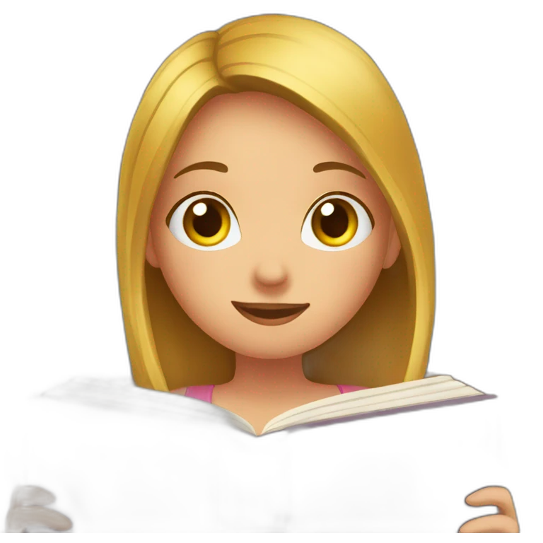 girls-hiding-behind-book emoji