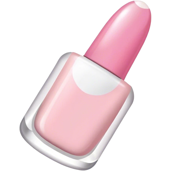 French tip nail emoji