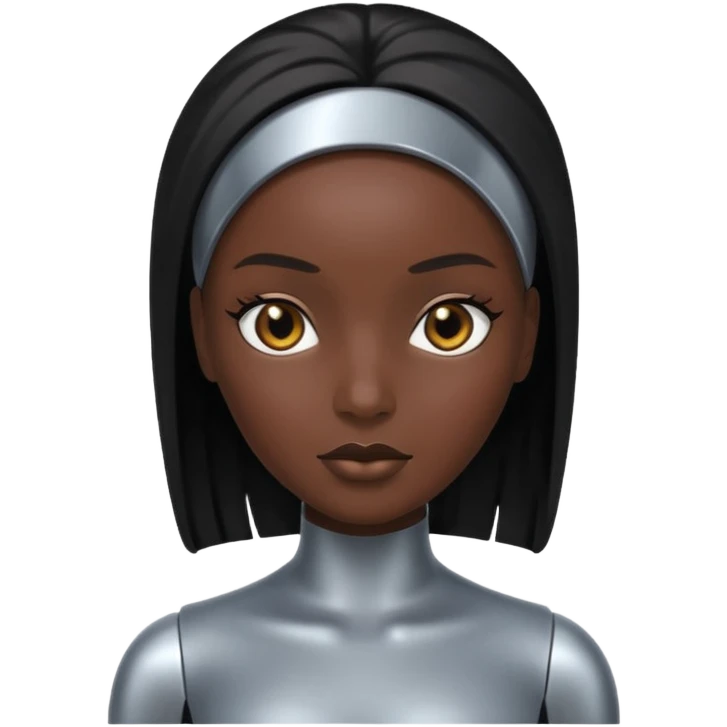 African American Android emoji