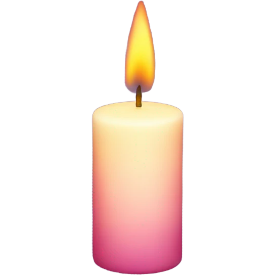 aesthetic candle emoji
