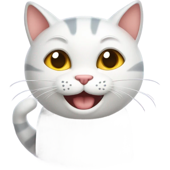 Gato sonriente  emoji