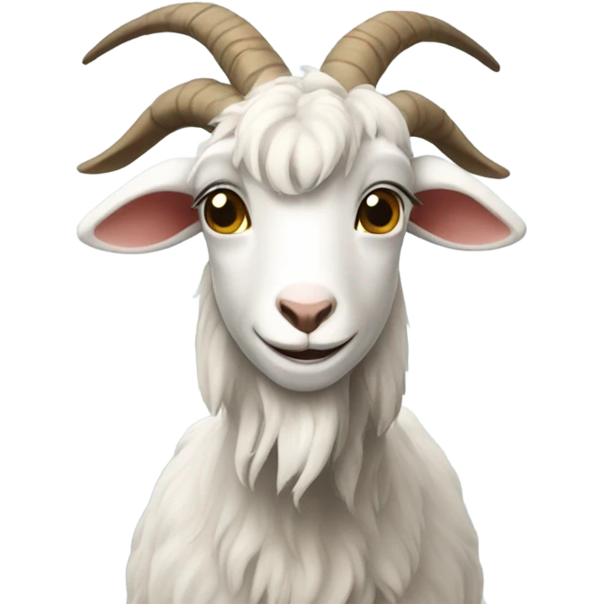 flock of goat emoji