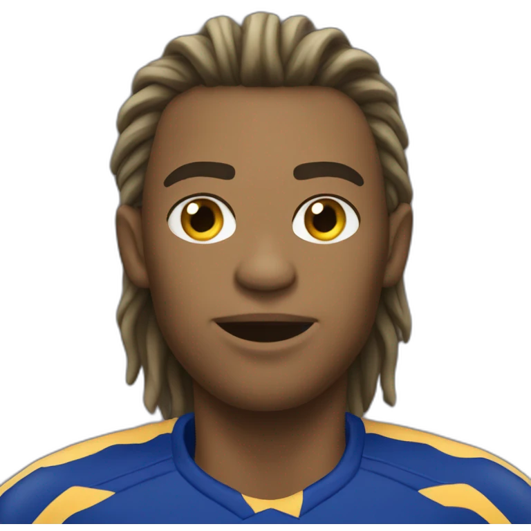 giga chad qui fait du foot emoji