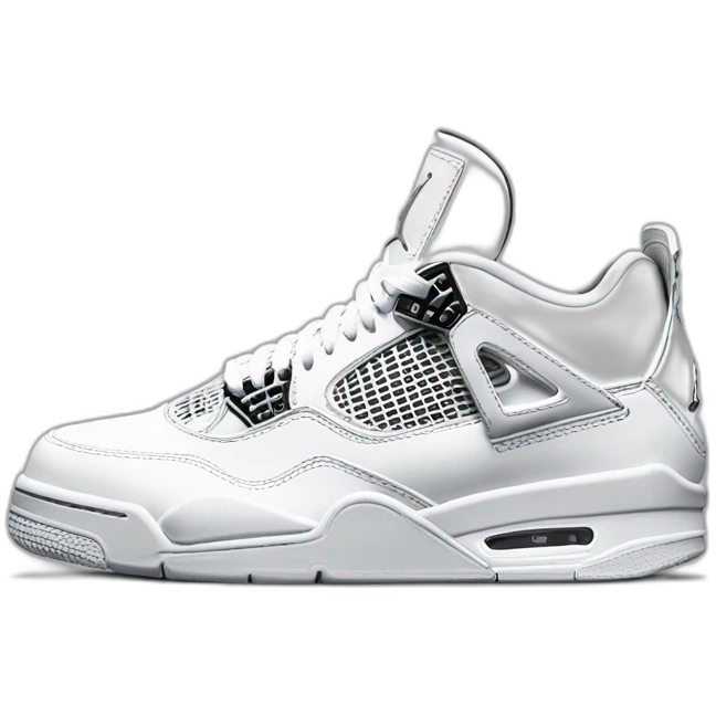 air jordan 4 pure money emoji