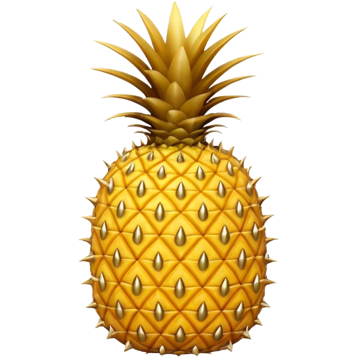 An upside down pineapple emoji