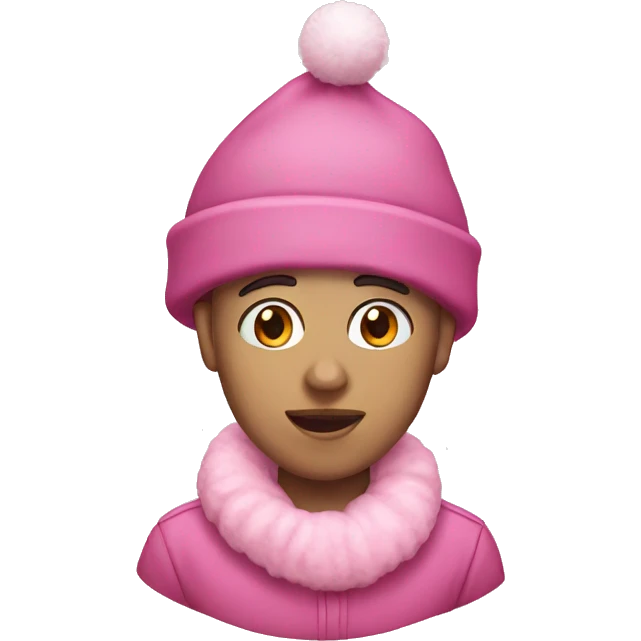 pink christmas  emoji