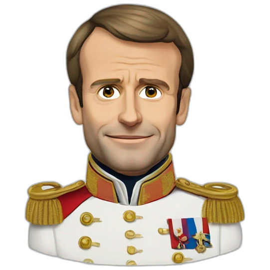 Emmanuel macron napoleon emoji