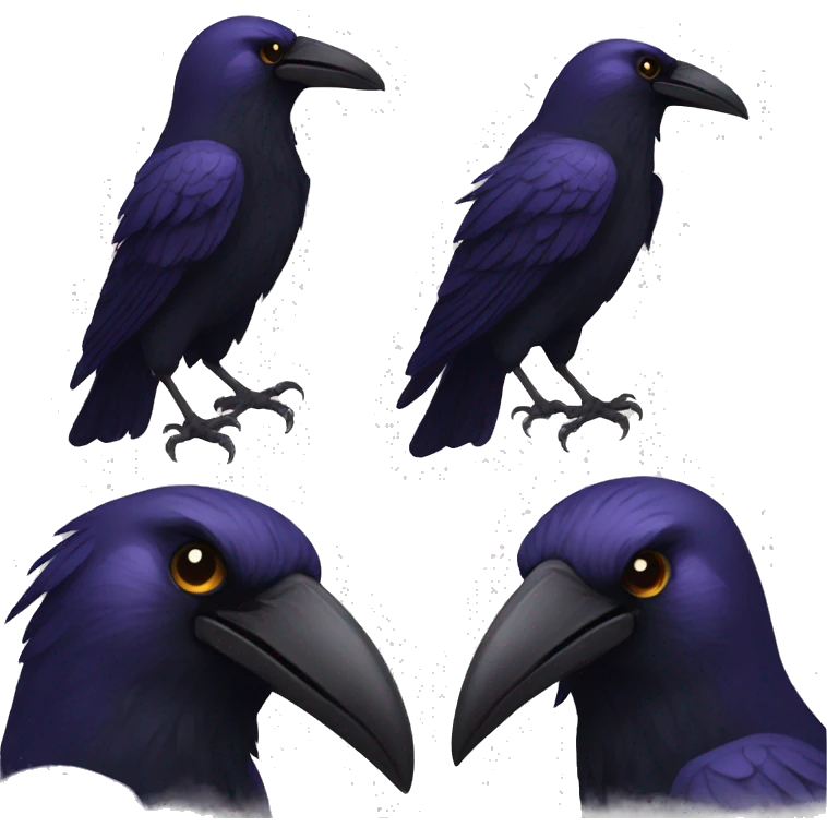 Raven emoji