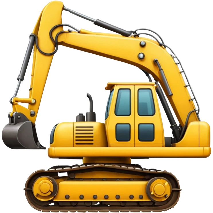 Excavadora  emoji