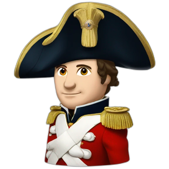 napoleon bicorne with cockade emoji