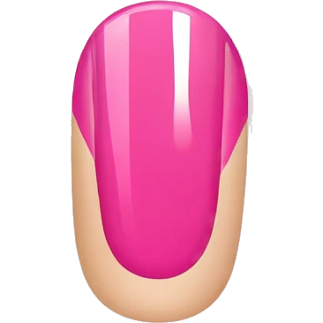 Pink nail polish emoji
