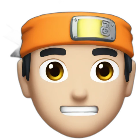 naruto pixelated emoji