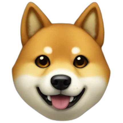 wanted pirate poster with shiba inu emoji