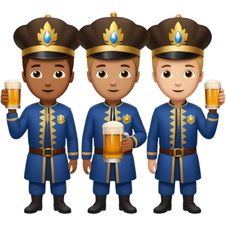 les rois du houblon? ILS SONT 3 GAR9ONS emoji