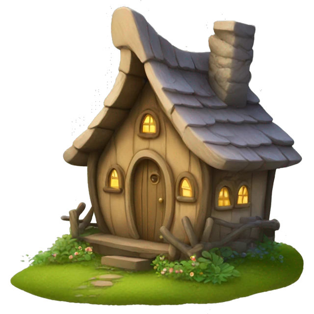 Fairy cabin emoji
