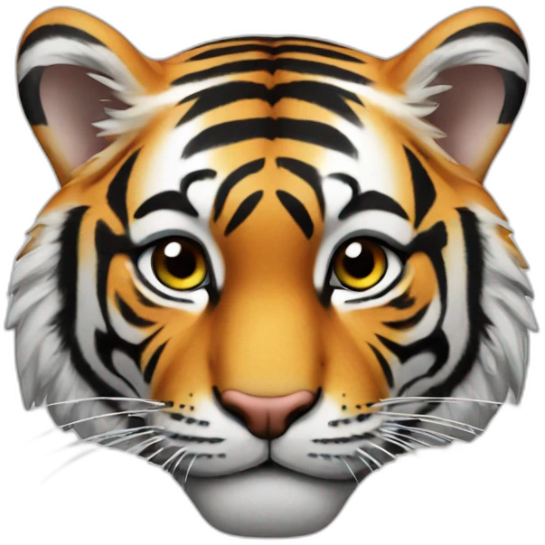 Tiger der motiviert emoji
