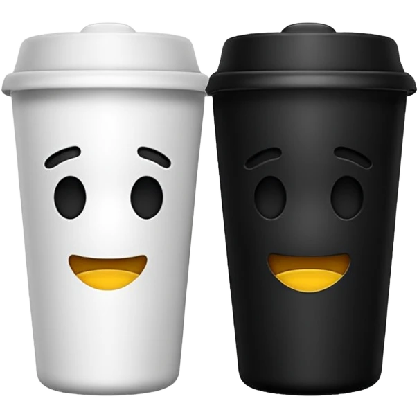 Crea un emogmji che piange con delle tazze sotto le lacrime emoji