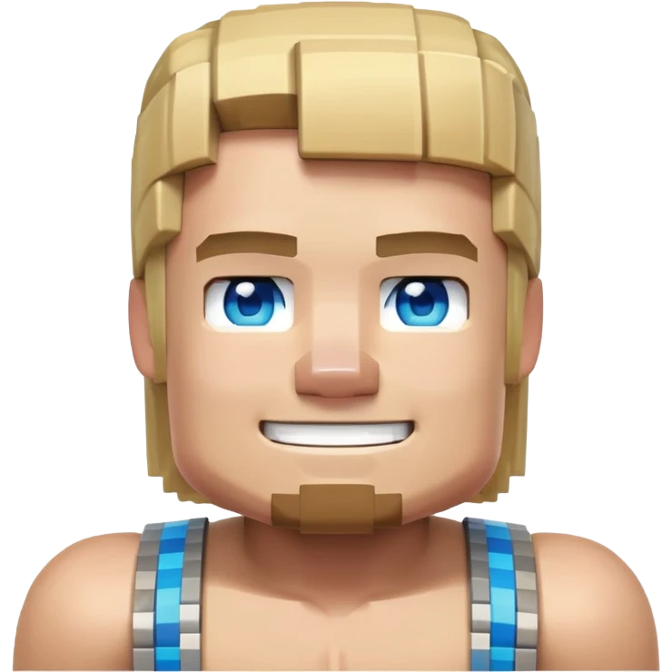 Minecraft Steve character emoji