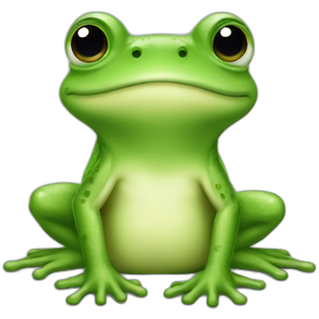 Grenouille cute emoji