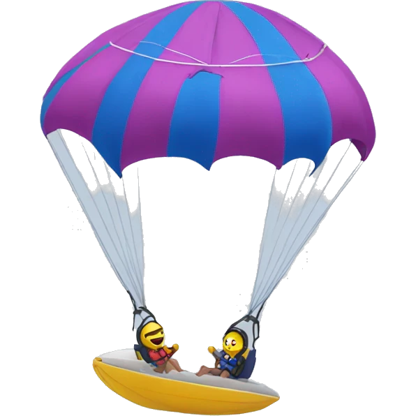 Parasailing  emoji