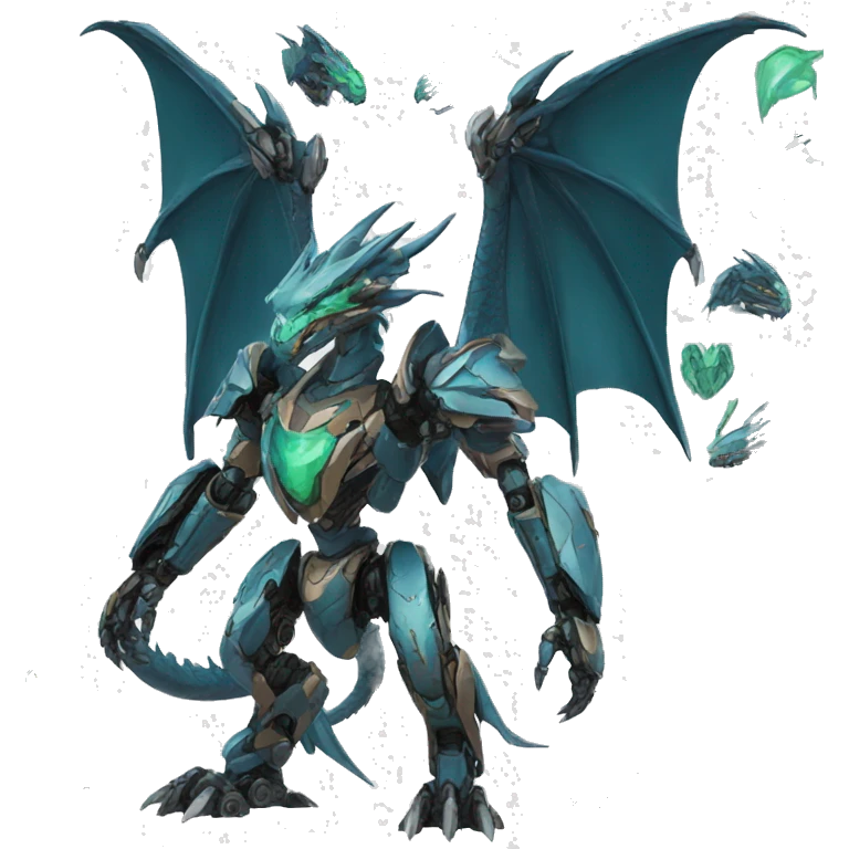 Dragon mecha emoji