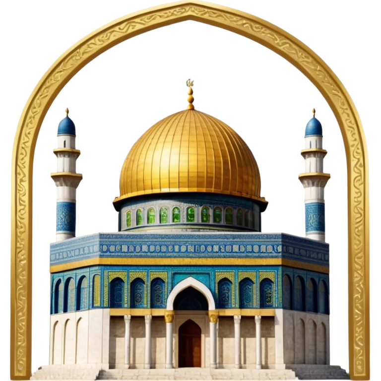 Dome of the rock, Palestine emoji