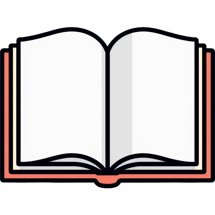 simple book icon emoji