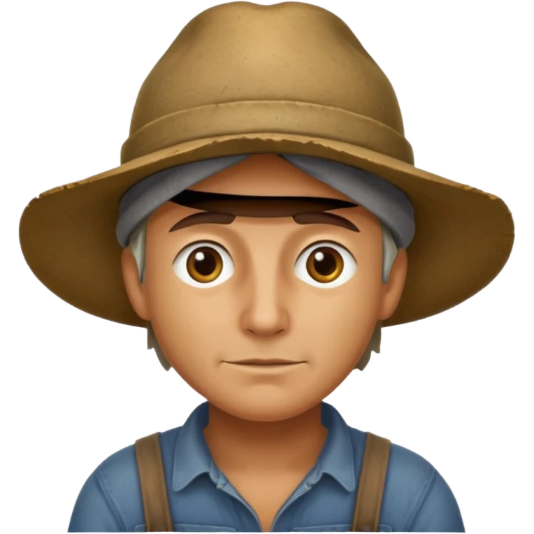 Ladrón campesino emoji