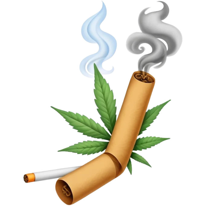 marihuana joint emoji