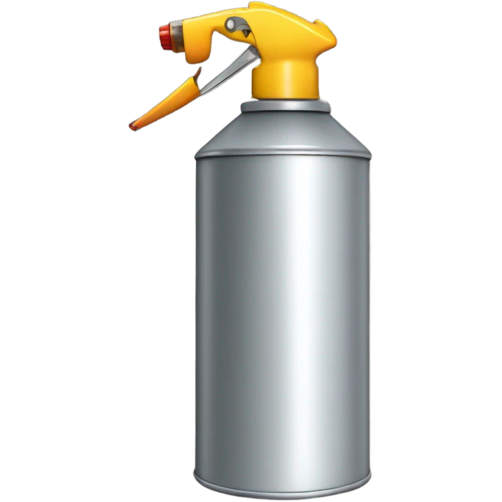 A can of Raid roach spray spraying roach spray emoji