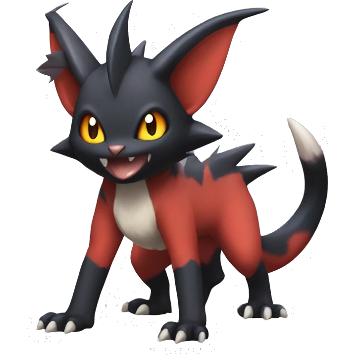 Noivern-Litten-Zorua full body emoji