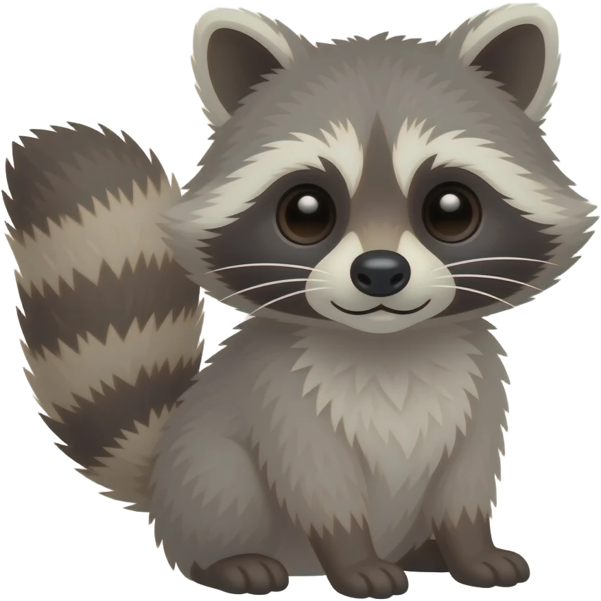 reemplaza a la tortuga por un mapache emoji