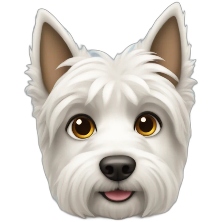 white western terrier emoji