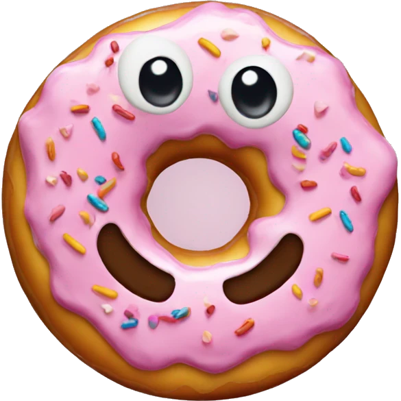 sweet donut emoji