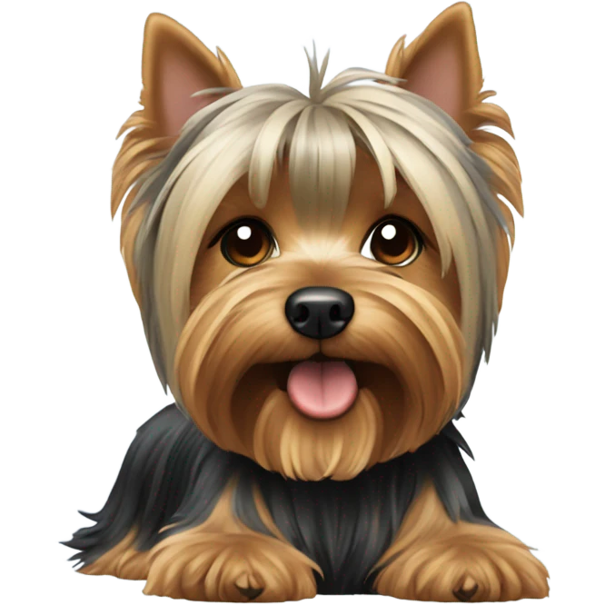 Yorkshire terrier emoji