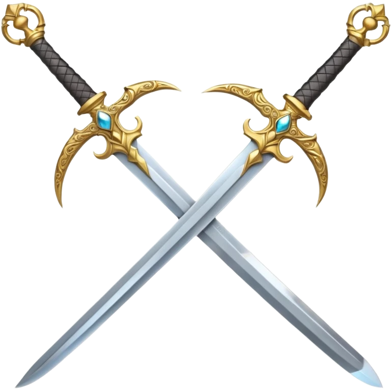 A sword with a high arc  emoji