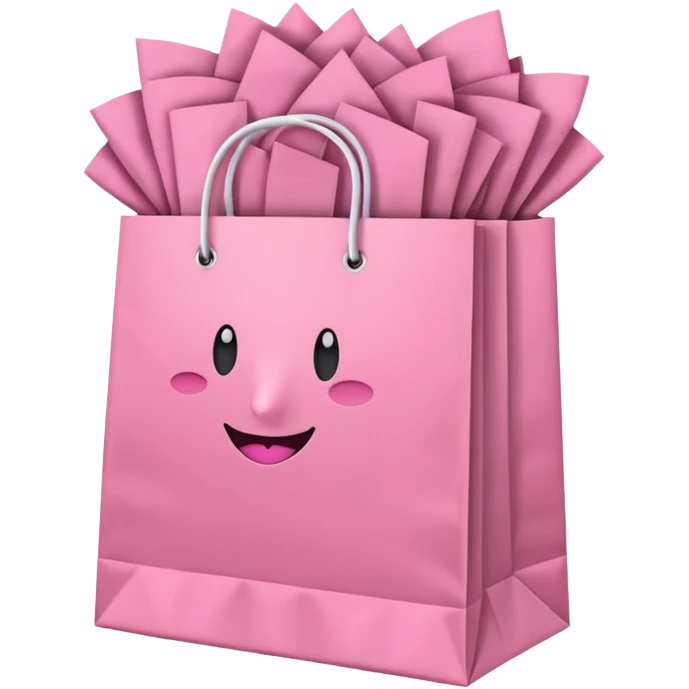 Mas bolsas de papel coquette emoji