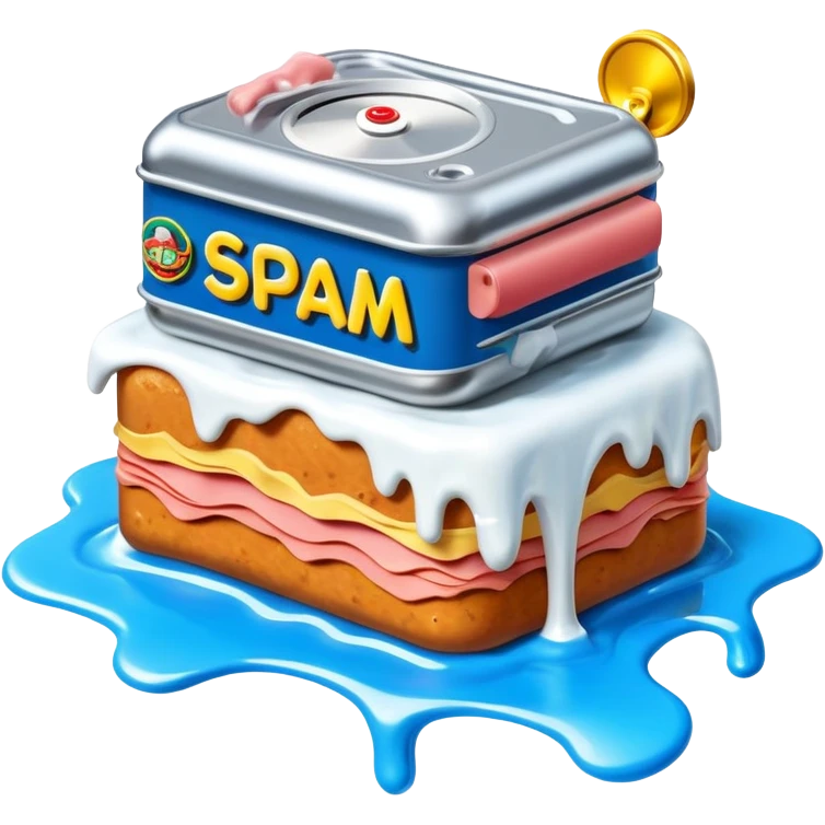 spam land surreal dali style melting spam  watch landscape emoji