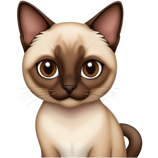 Сиамский кот  emoji