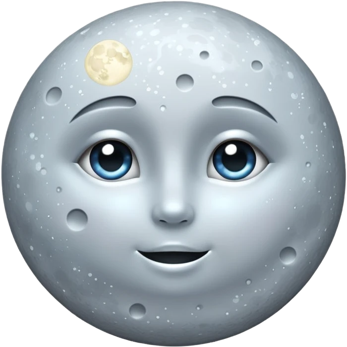 Sparkly Moon emoji